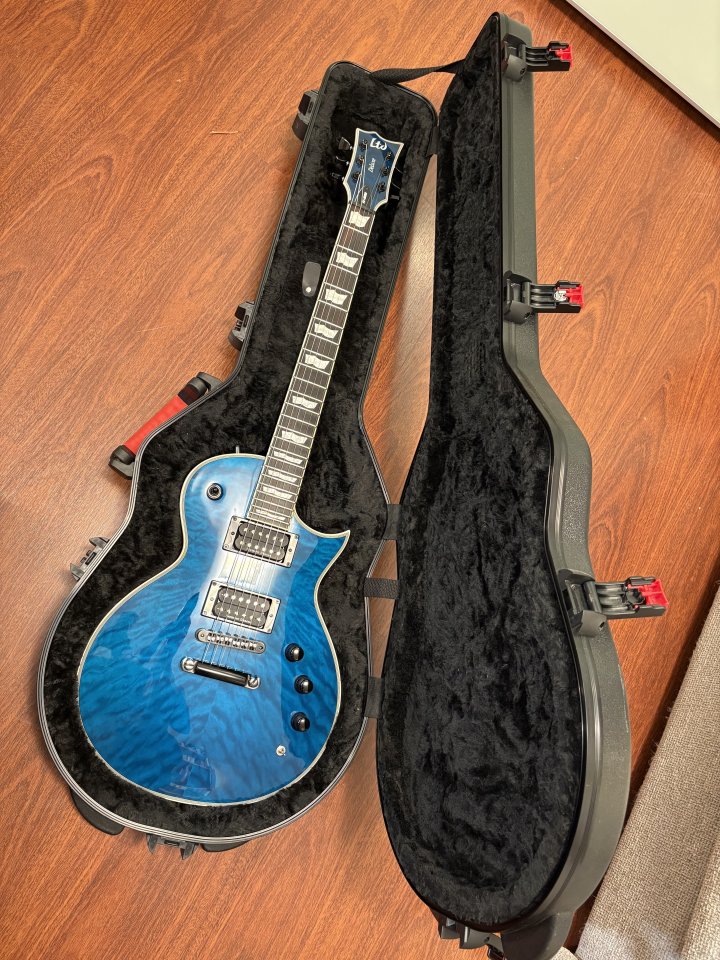 OFERTA BLACK FRIDAY: ESP LTD EC-1000 Piezo QM STB