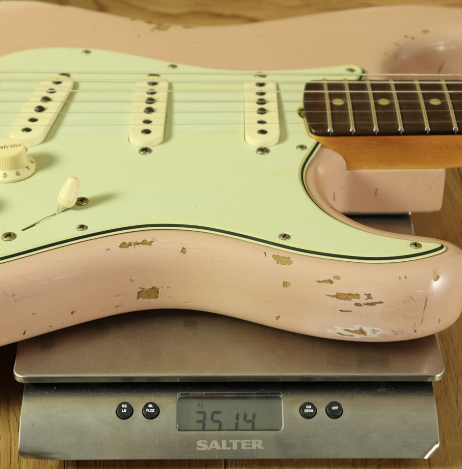 Fender Stratocaster Custom Shop Limited 63' Heavy Relic in Shell Pink - 2019