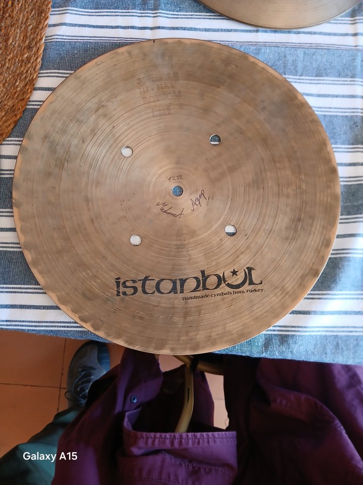 Joc de plats HiHat Istanbul Mehmet Agop "Pre Split" Tipus "Quick Beat".