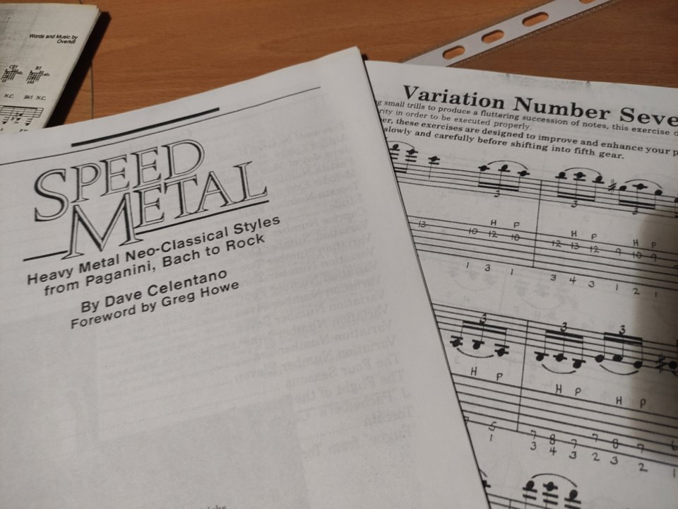 Partituras metaleras