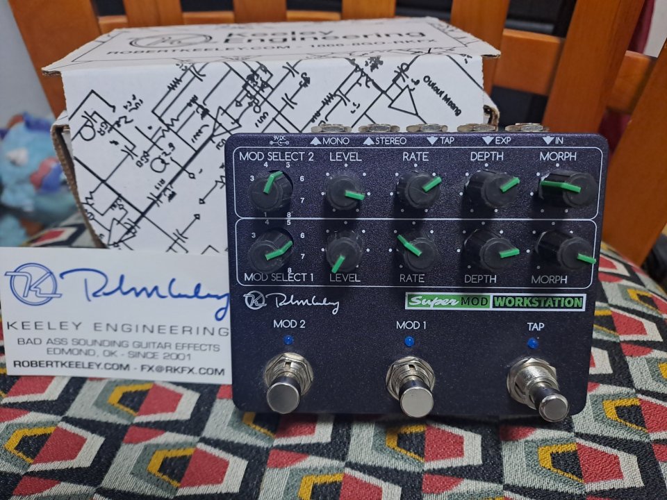 Keeley Super Mod Workstation Pedal