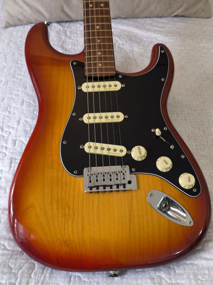 Fender Player Plus Stratocaster PF Sienna Sunburst de segunda mano · Foto 1 de 10 · Asturias · 790 €