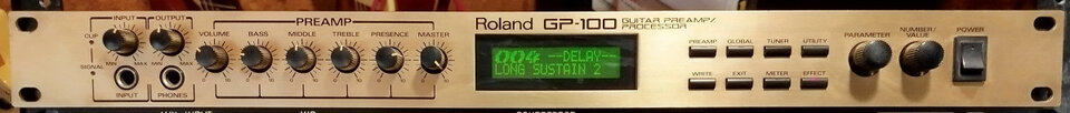 Roland GP-100 procesador de guitarra