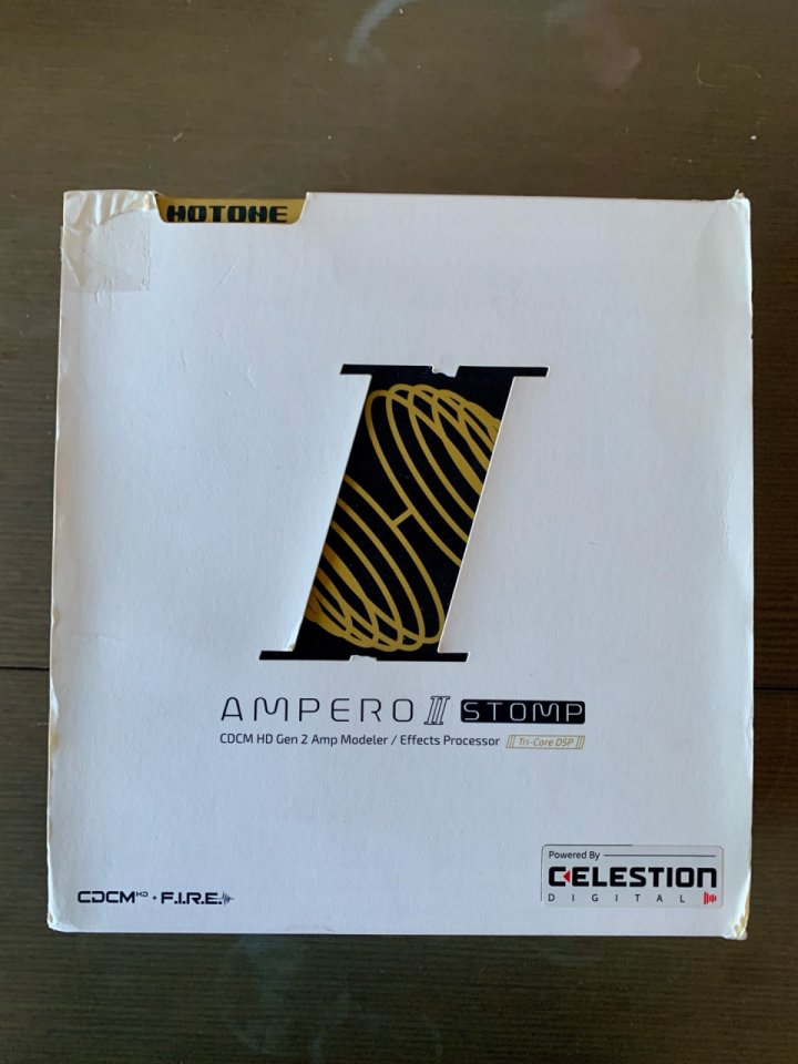 Hotone Ampero 2 Stomp