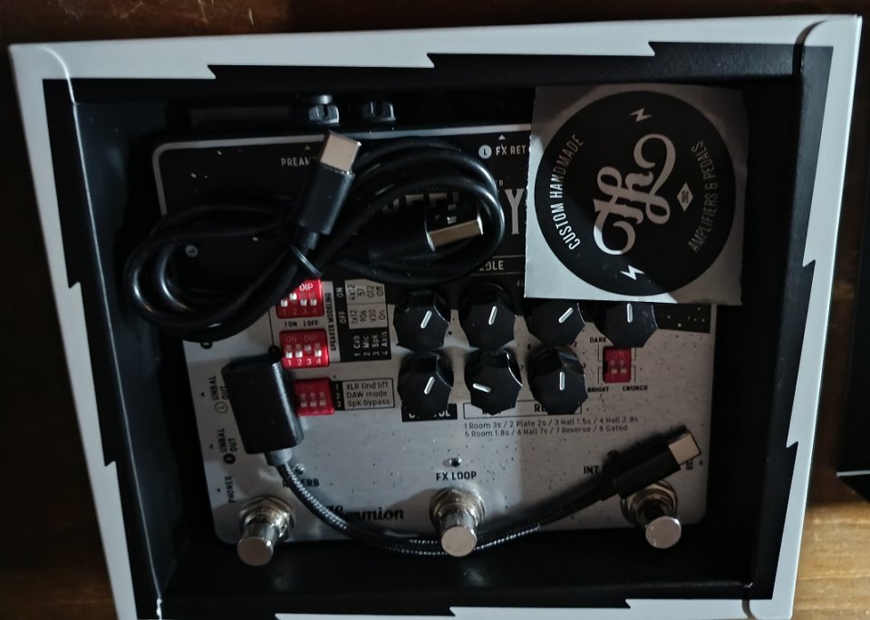 Thermion Freeway -  Preamplificador de guitarra