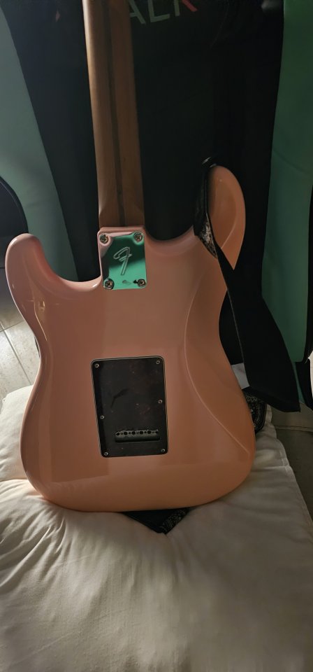 Fender edicion especial shell pink roasted maple venta