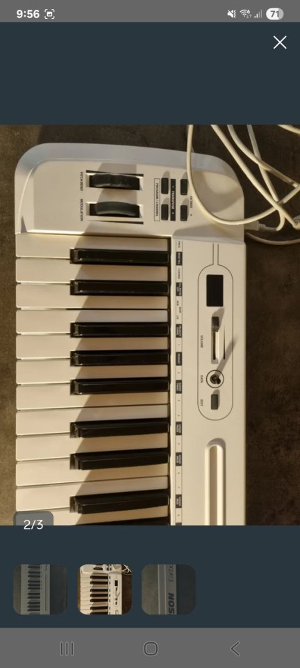 Teclado midi carbon 49