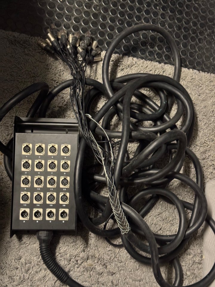 Cajetín de escenario Thomman 16 entradas 4 salidas