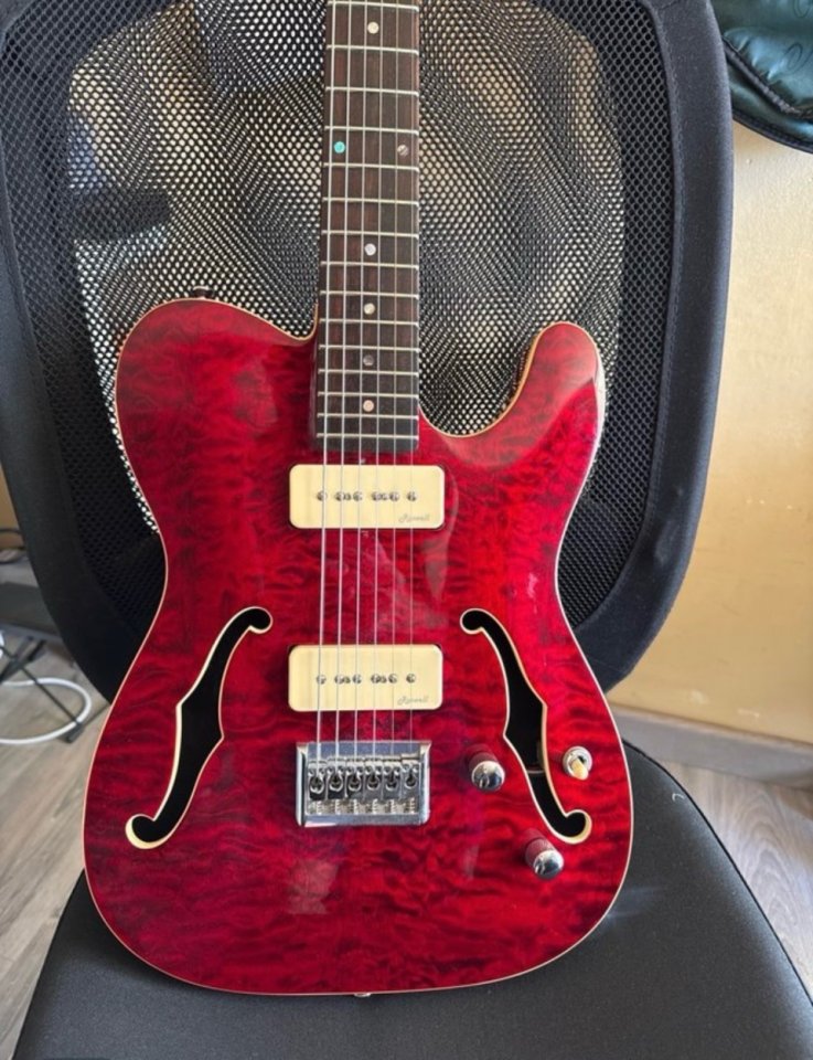 Harley Benton TE-90Q de segunda mano · Foto 3 de 3 · Valencia · 180 €