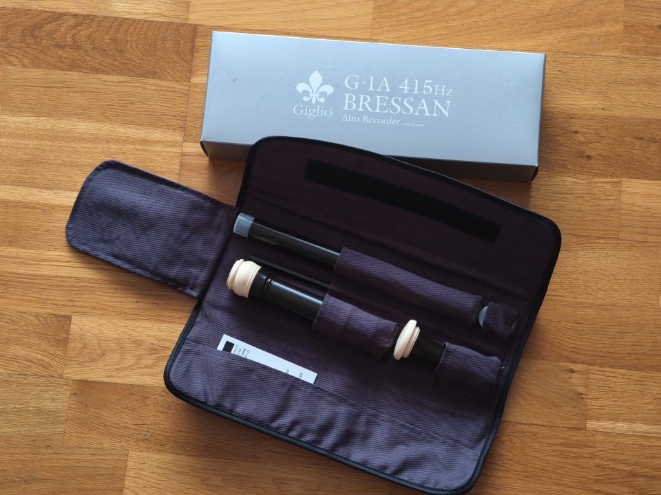 Flauta dulce Giglio1A 415Hz Alto Bressan de segunda mano · Foto 1 de 5 · Barcelona · 50 €