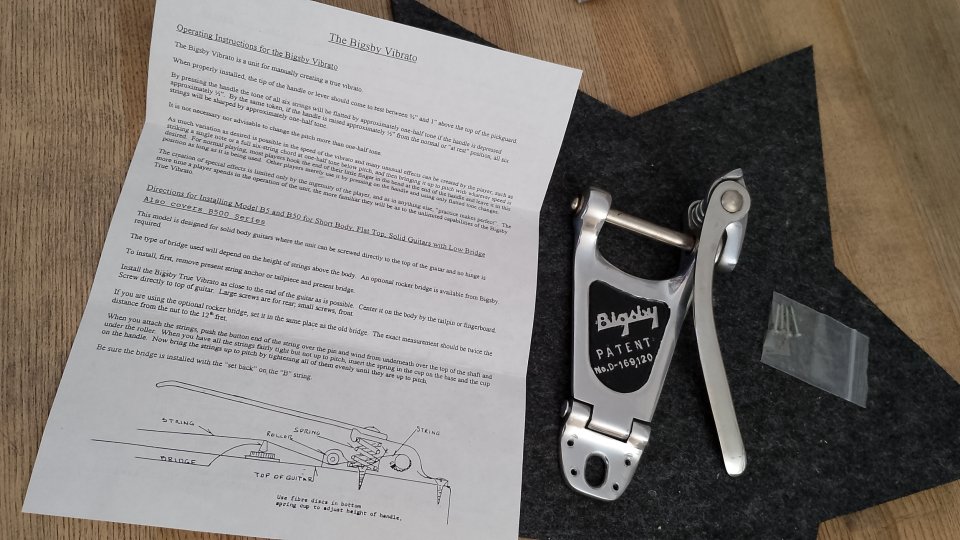 BIGSBY B3 Original cromado