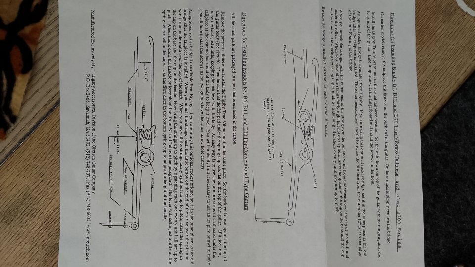 BIGSBY B3 Original cromado