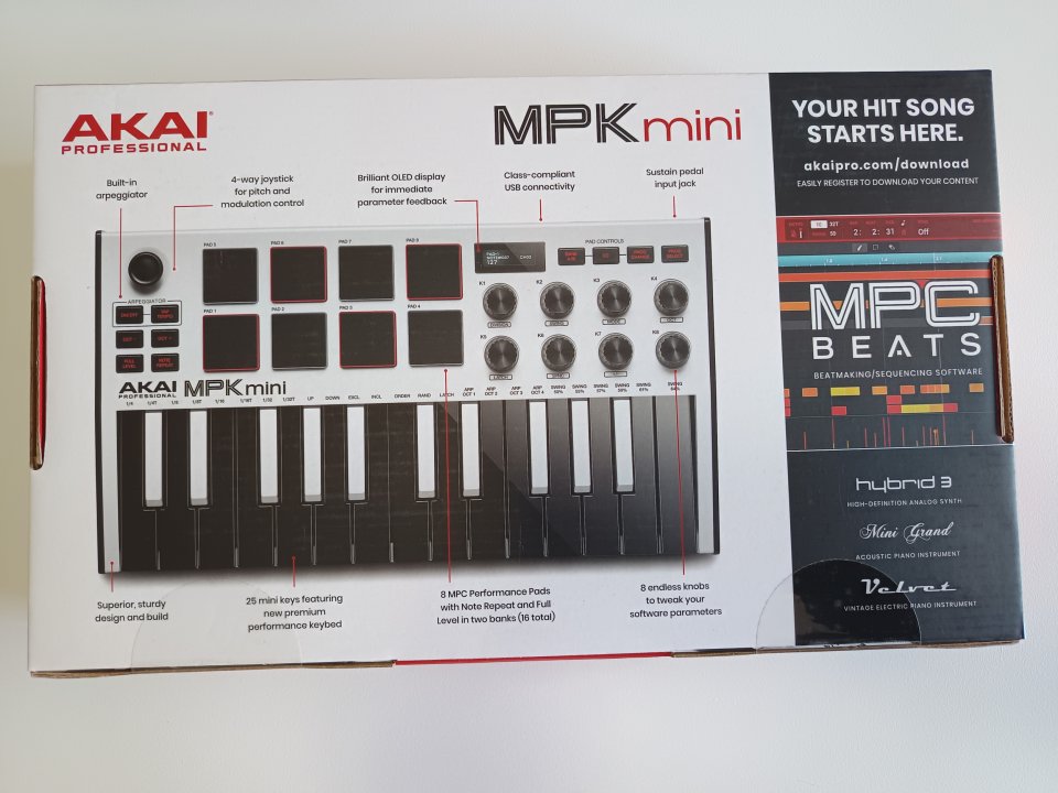 AKAI MPK MINI MK3 Nuevo a estrenar)