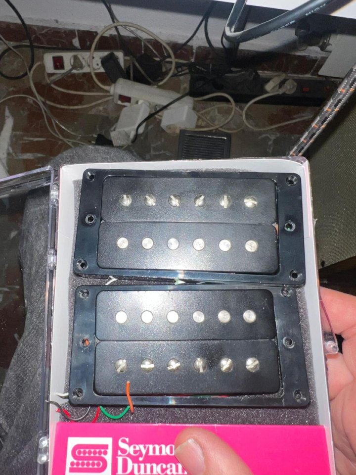 Set de pastillas Prs usa 85/15 de segunda mano · Murcia