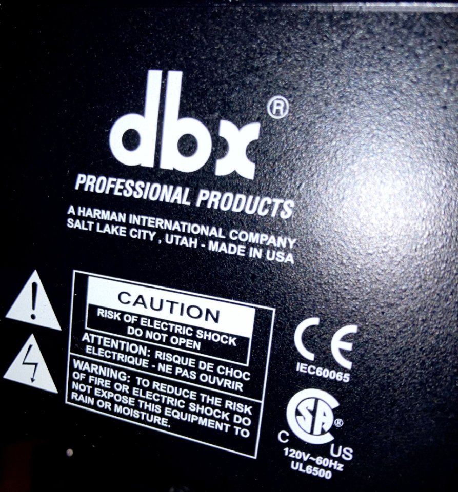 Ecualizador DBX iEQ15