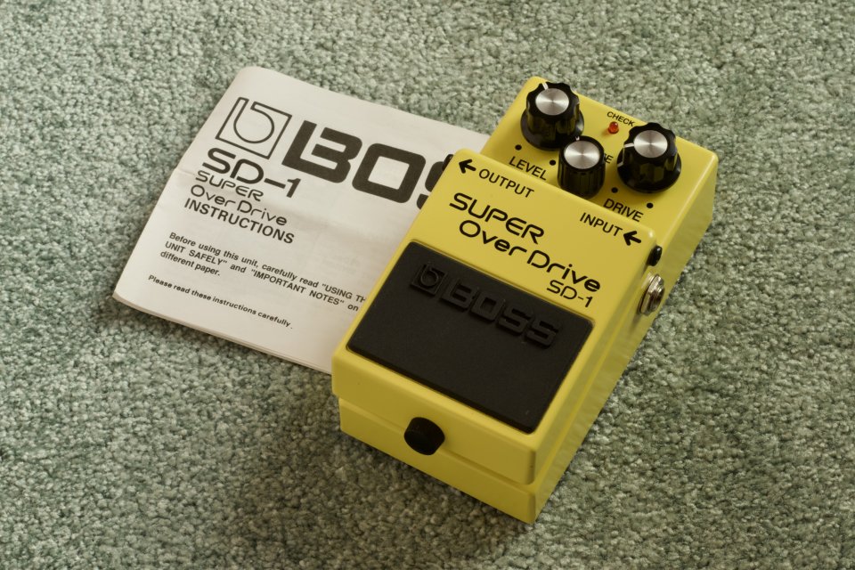 BOSS SD-1 Super Over Drive (Made in Taiwan)