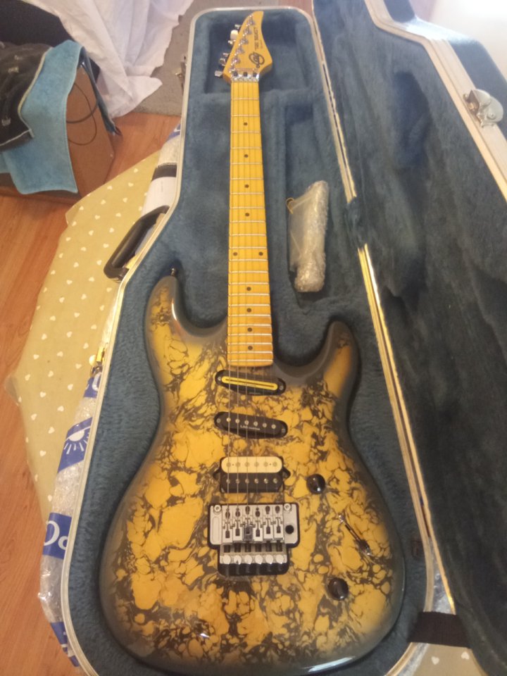 GUiTARRA LAG CUSTOM SHOP THE BEAST