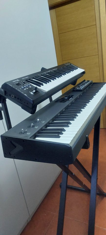 Studiologic sl73 + Roland A-500S + Extras