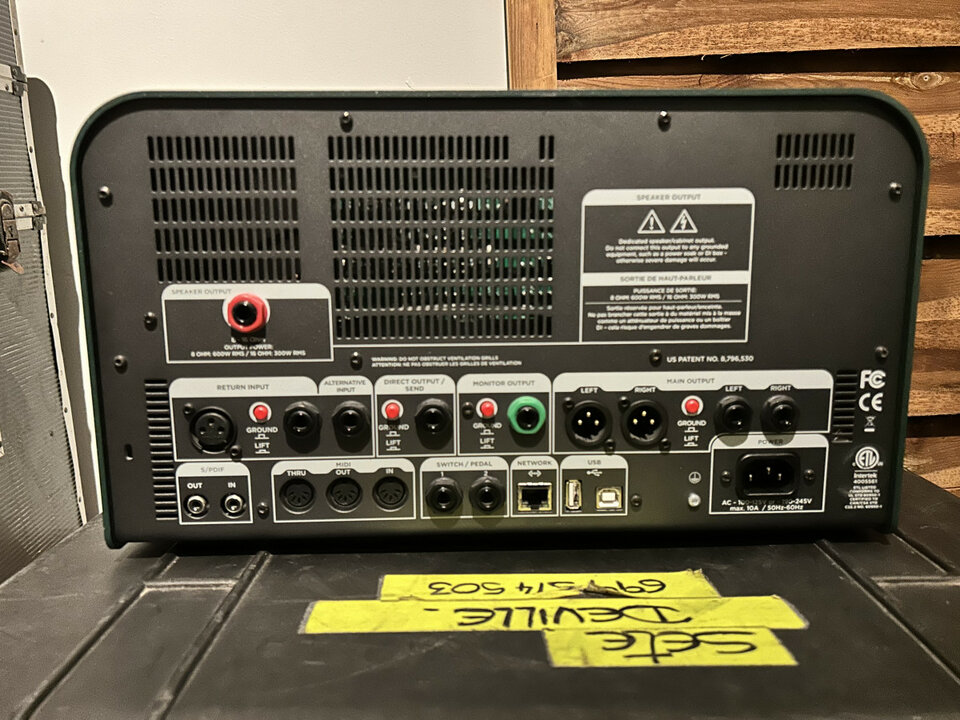 o CAMBIO Kemper powerhead +remote + pedal