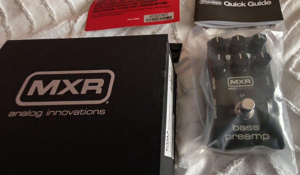 MXR M81 Bass Preamp NUEVO