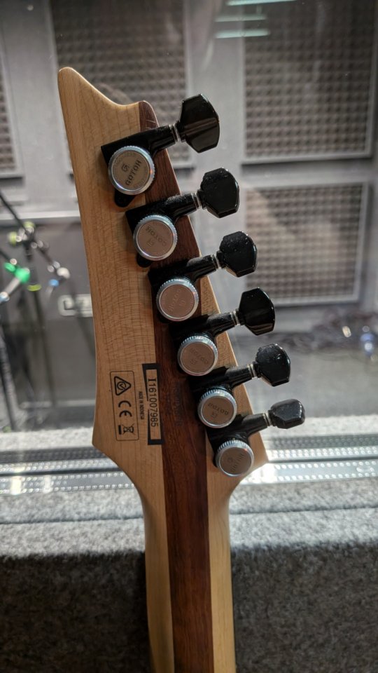 Ibanez RGDIX6PB Iron Label – Surreal Black Burst de segunda mano · Foto 5 de 5 · Ciudad Real · 675 €