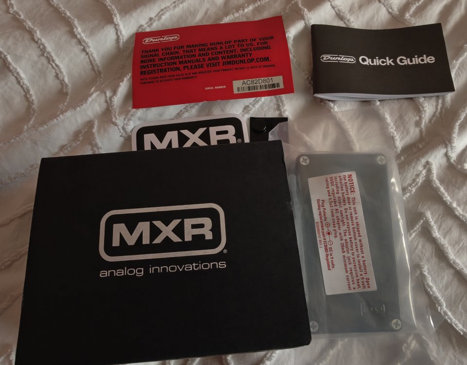 MXR M81 Bass Preamp NUEVO