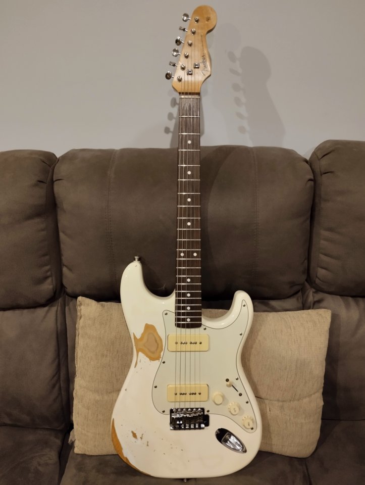 Stratocaster con p90