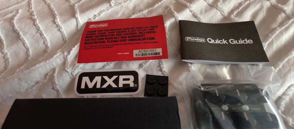 MXR M81 Bass Preamp NUEVO