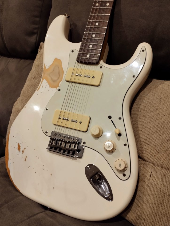 Stratocaster con p90
