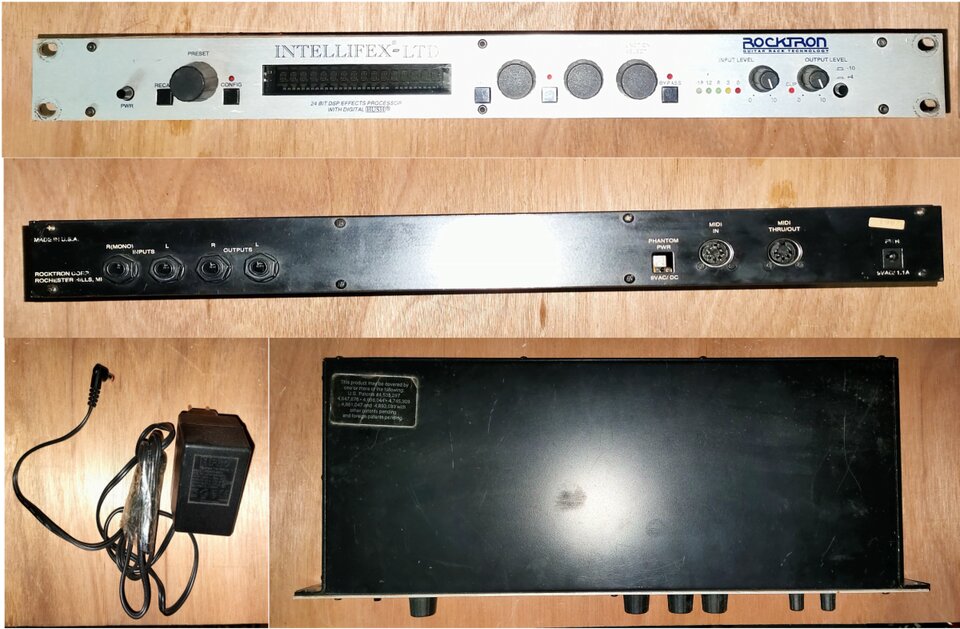 Equipo rack para guitarra