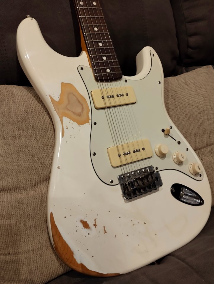 Stratocaster con p90