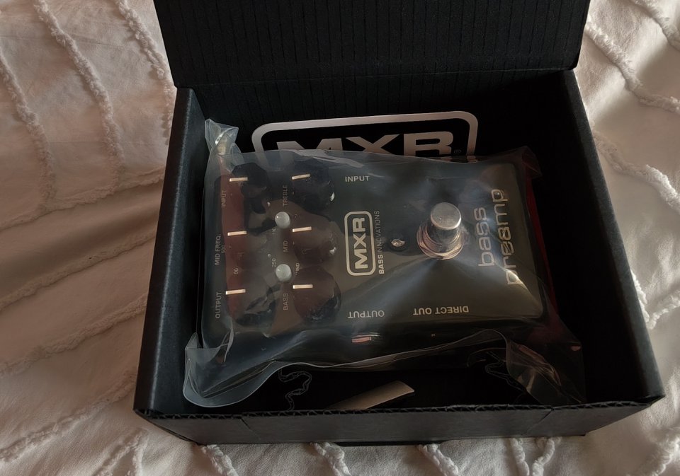 MXR M81 Bass Preamp NUEVO