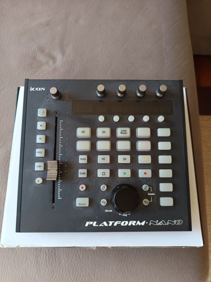 Vendo icon platform nano daw controller