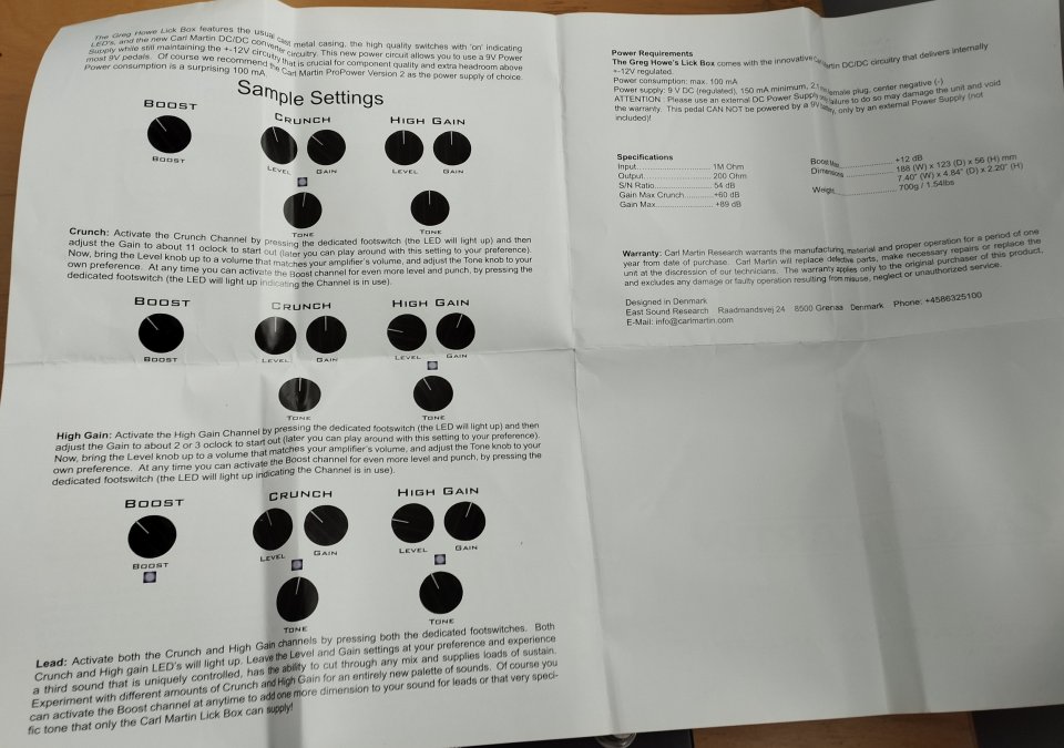 Carl Martin Lick Box