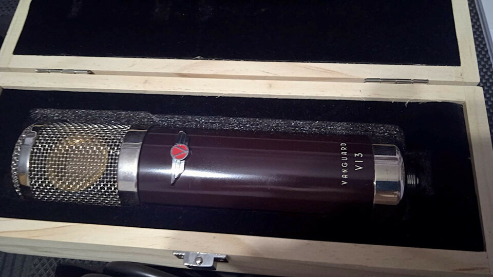 Micrófono de válvula Vanguard V13, un nuevo clásico!