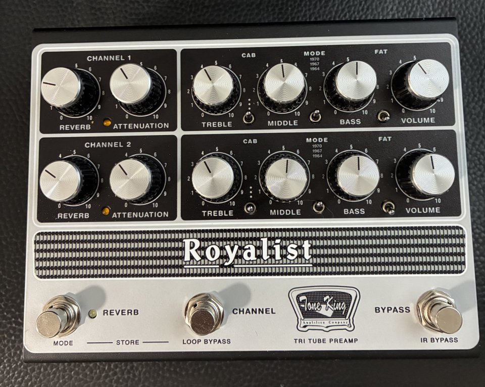 Tone King Royalist MKII Tri-Tube Preamp de segunda mano · Asturias · 590 €