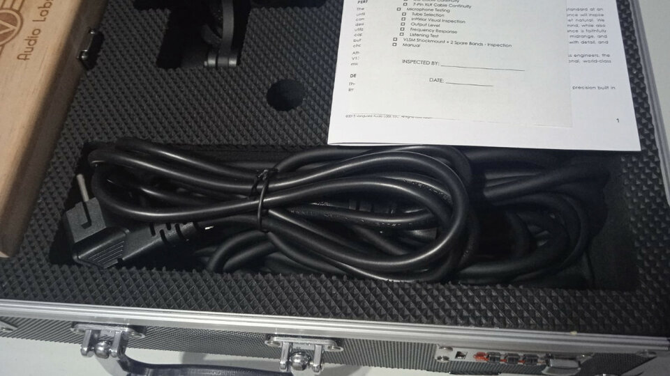 Micrófono de válvula Vanguard V13, un nuevo clásico! de segunda mano · Foto 7 de 8 · Madrid · 999 €