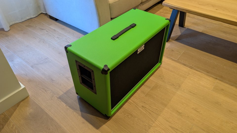 Pantalla Zilla Fatboy 2x12 Celestion Creamback G12M-65