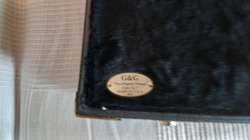Estuche G&G original Fender