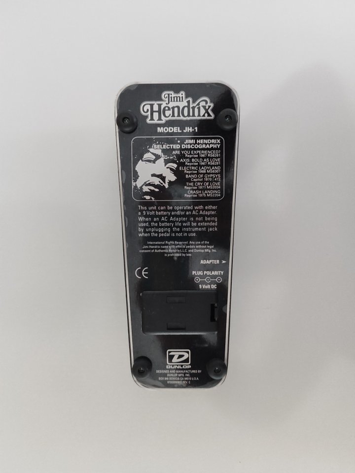 Pedal de Wah Jim Dunlop JH-1 Jimi Hendrix