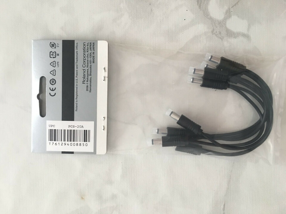 Roland PCS-20A - cable de alimentación múltiple