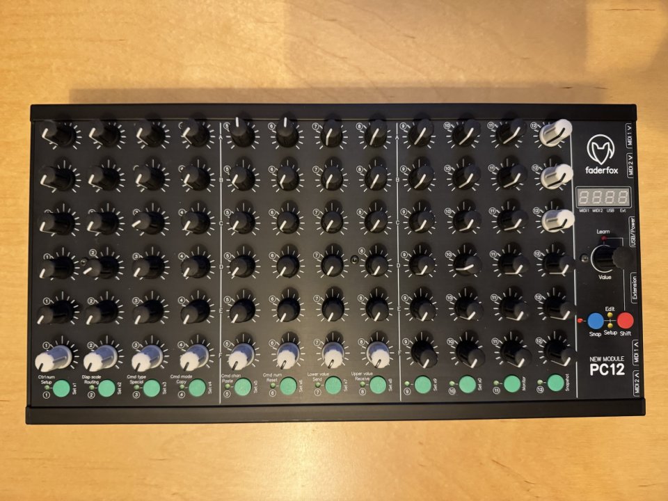 Faderfox PC12