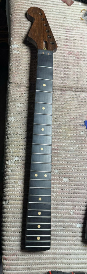 Mastil de palorrosa y ebano Warmoth