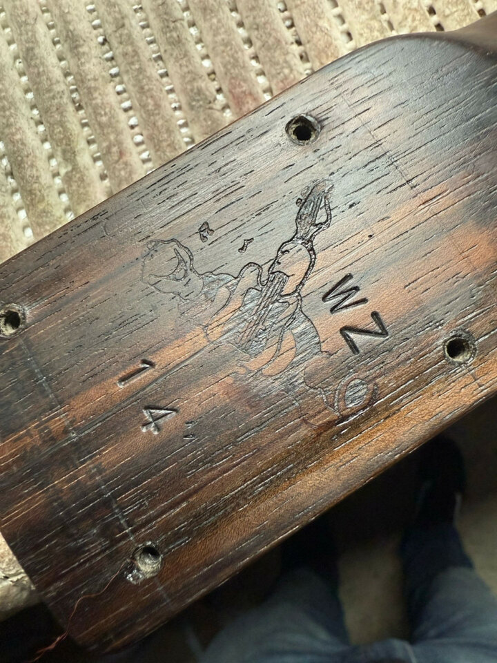 Mastil de palorrosa y ebano Warmoth