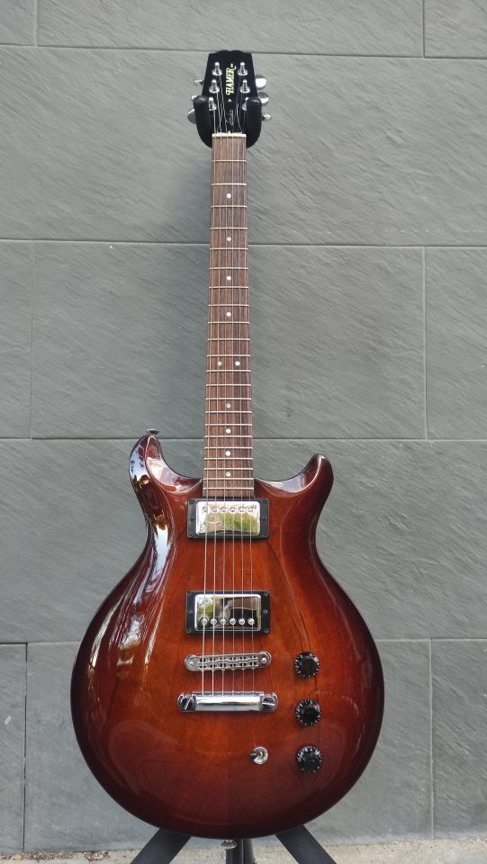 Hamer Studio Mahogany Jazzburst