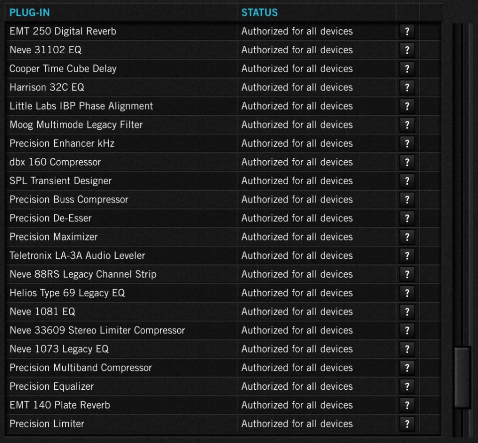 UAD OCTO (con plugins)