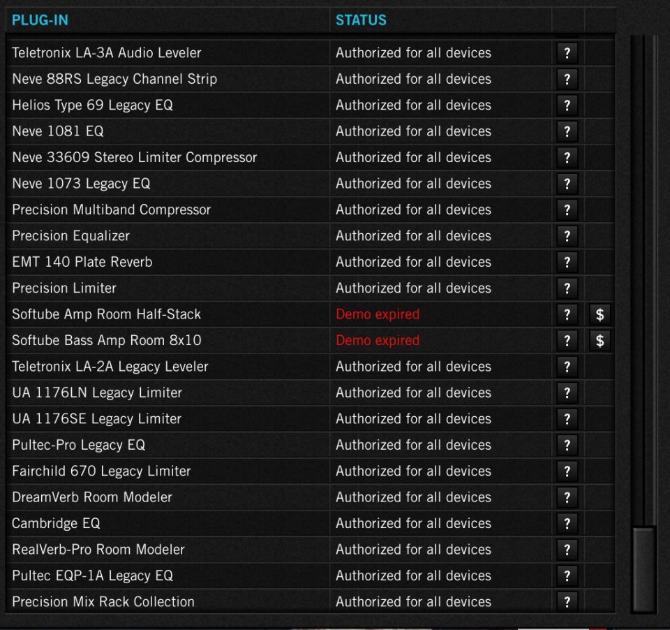 UAD OCTO (con plugins)