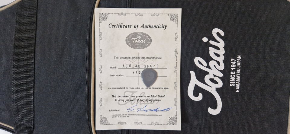 “Tokai Jazzmaster”, AJM140 SFG/R