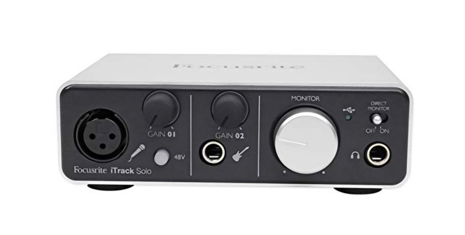 Focusrite itrack solo de segunda mano · Barcelona · 55 €