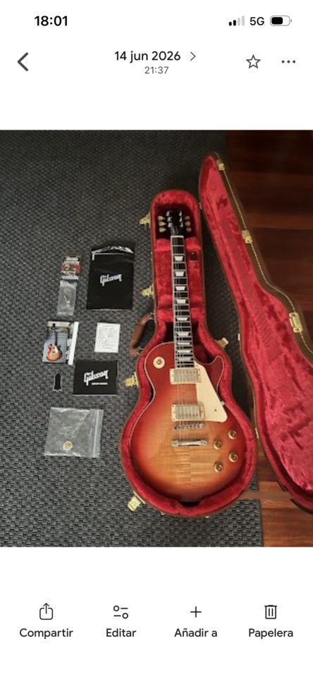 Gibson Les Paul Standard 50’ de segunda mano · Foto 1 de 10 · Bizkaia · 1600 €